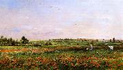 Charles-Francois Daubigny Fields in the Month of June France oil painting reproduction